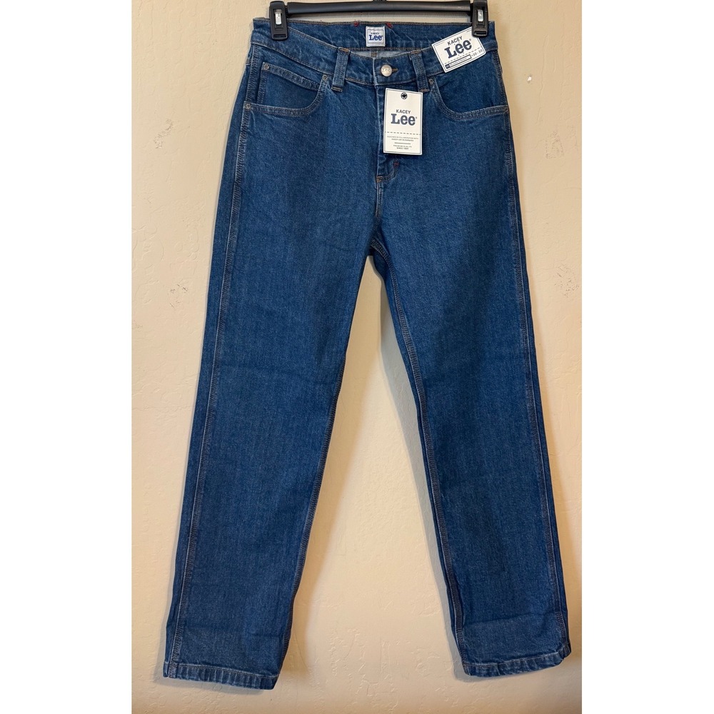 Lee Jeans Men 30x30(31.5) Blue Relaxed Straight Kacey Musgraves Denim Pants NEW